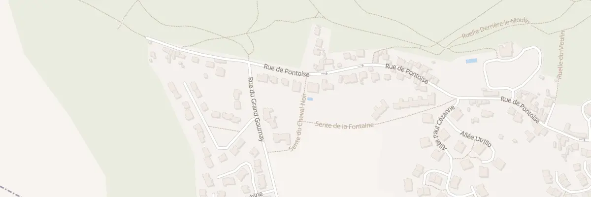 Plan du 65 Rue de Pontoise à Montsoult
