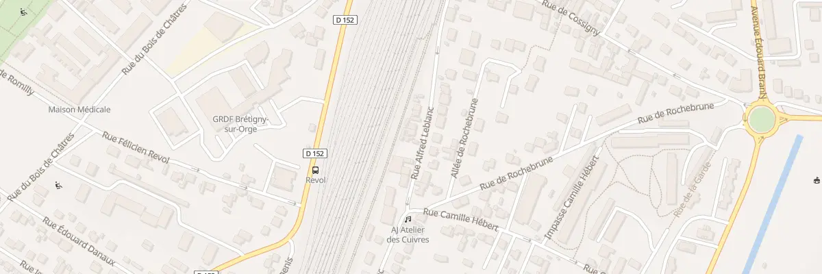 Plan du 20 Rue Alfred Leblanc à Brétigny-sur-Orge