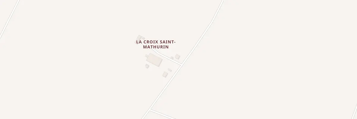Plan du 4 La Croix Saint Mathurin à Ramoulu