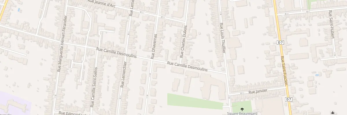 Plan du 182 Rue Charles Dubois à Amiens