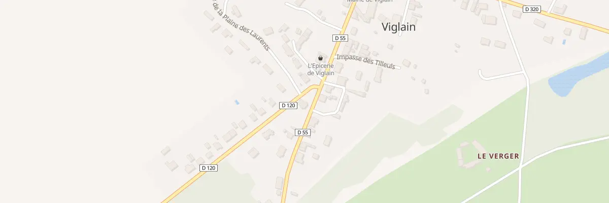 Plan du 22 Rte de Villemurlin à Viglain