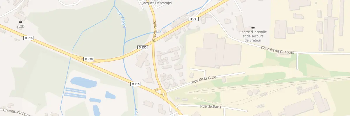 Plan du 53B Rue de Paris à Breteuil