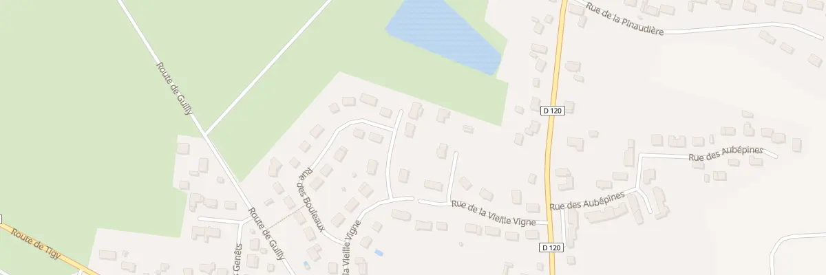 Plan du 2 Imp des Bouleaux à Viglain