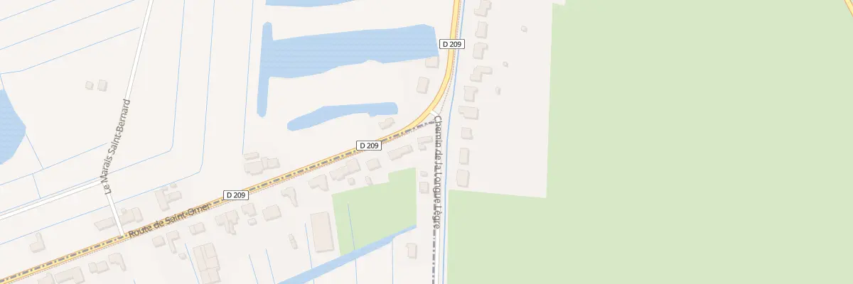 Plan du 159 Rte de Clairmarais à Saint-Omer