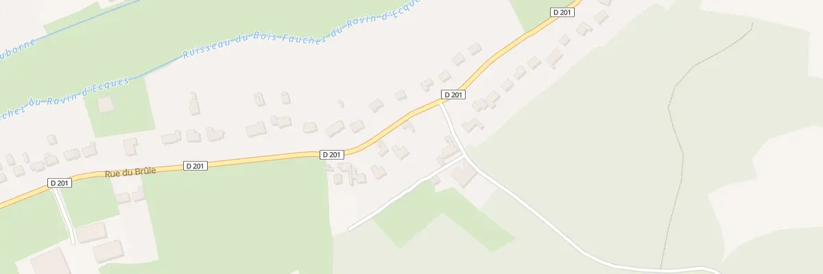 Plan du 875 Rue du Brûle à Ecques