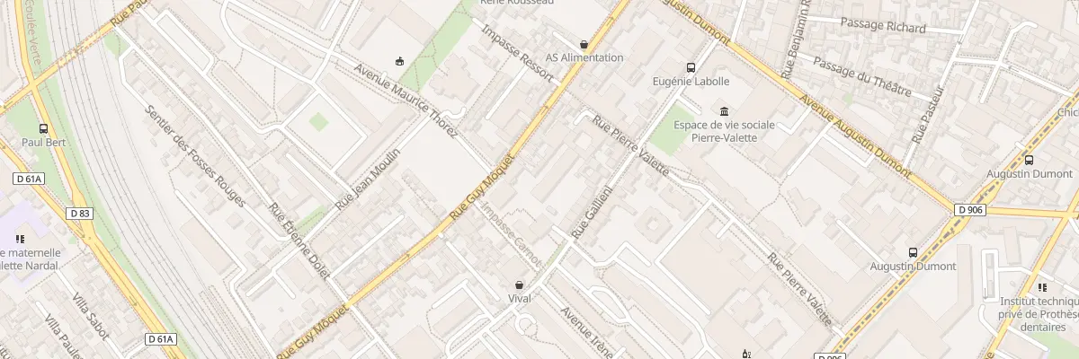 Plan du 35 Rue Guy Moquet à Malakoff