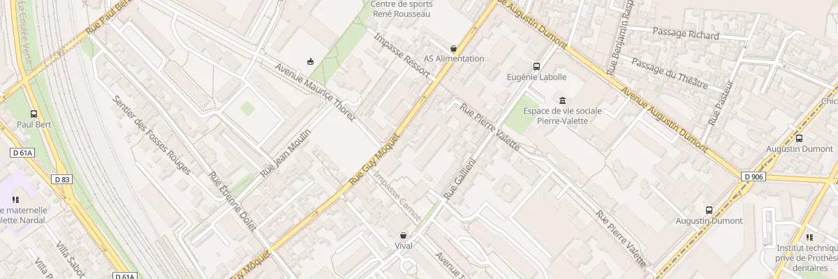 Plan du 31 Rue Guy Moquet à Malakoff