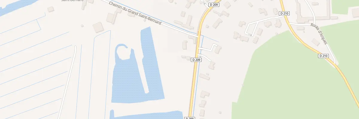 Plan du 44 Rte de St Omer à Clairmarais