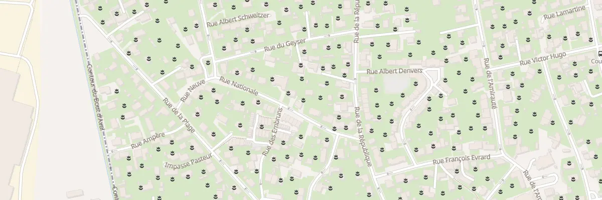 Plan du 12 Rue Nationale Fort Mardyck à Dunkerque