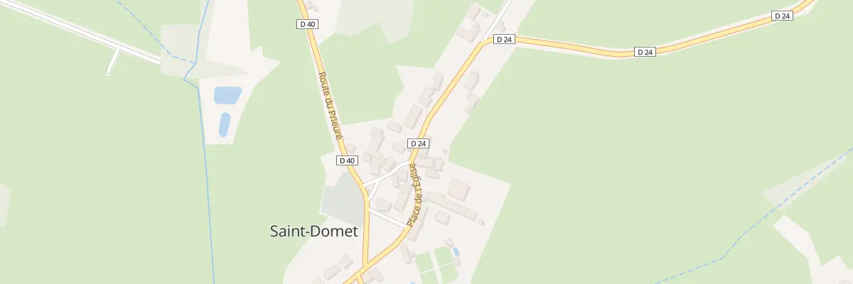 Plan du 4 Rue de la Gravelle à Saint-Domet