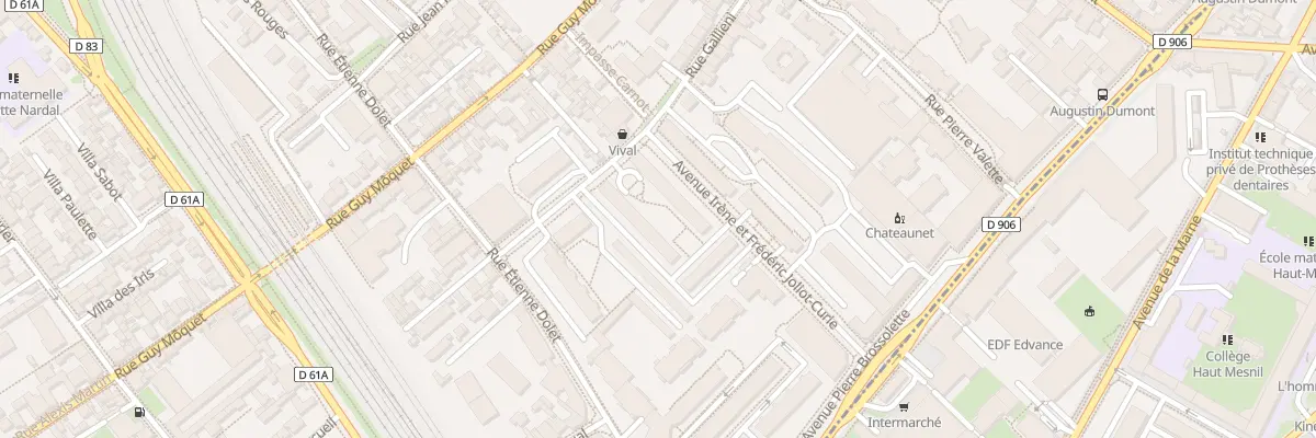 Plan du 35 Rue Galliéni à Malakoff