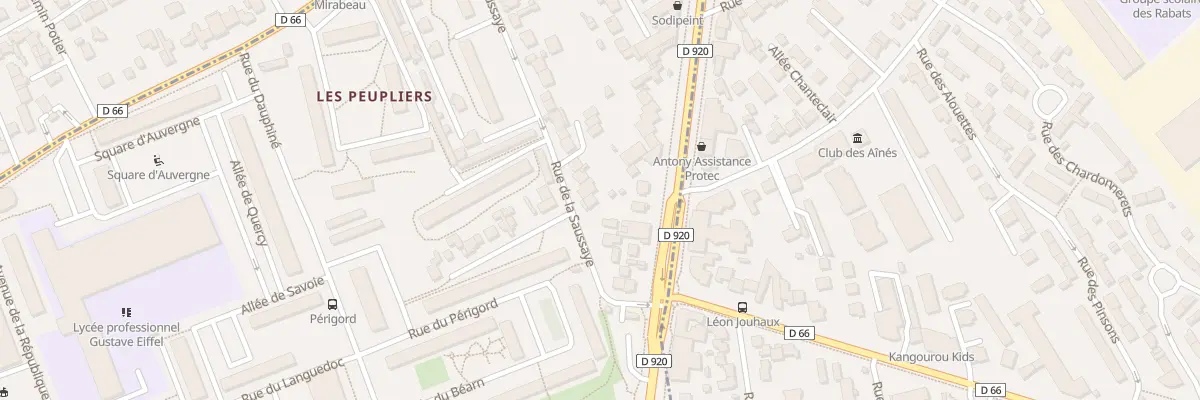 Plan du 29B Rue de la Saussaye à Massy