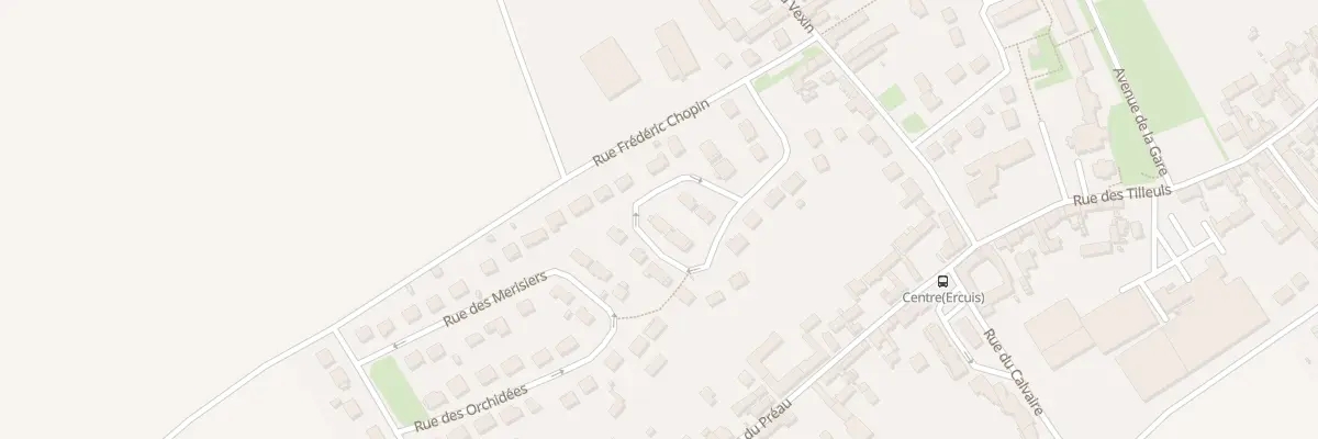 Plan du 12 Rue Wolfgang Amadeus Mozart à Ercuis