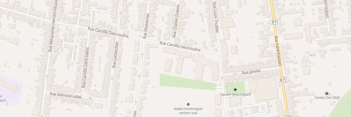 Plan du 126 Rue Camille Desmoulins à Amiens