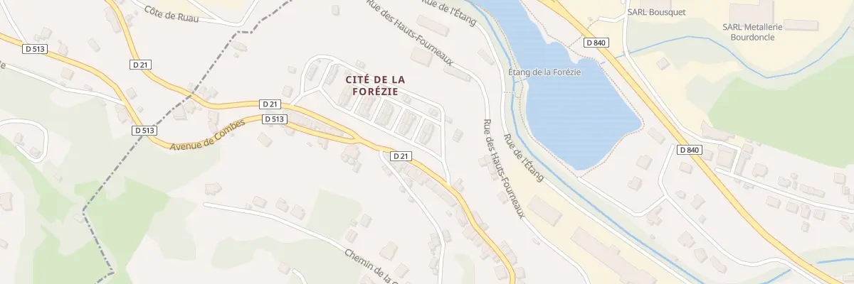 Plan du 1 Cité de la Forezie à Firmi