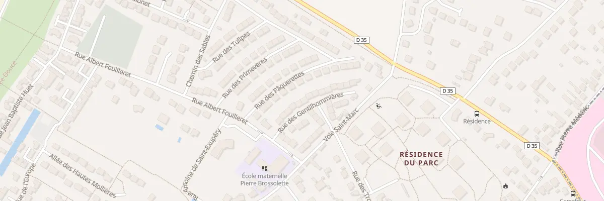 Plan du 12 Rue des Gentilhommieres à Villiers-sur-Orge