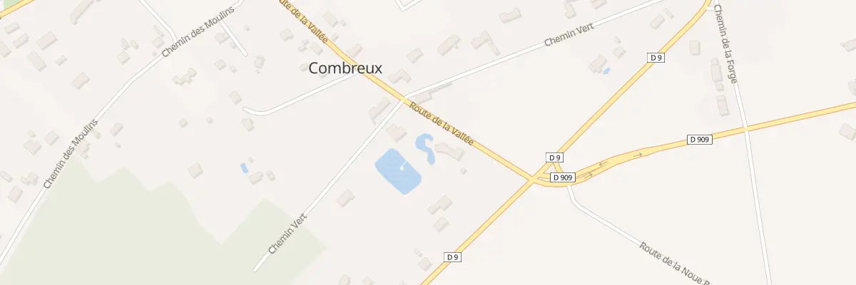 Plan du 11 Rte de la Vallée à Combreux