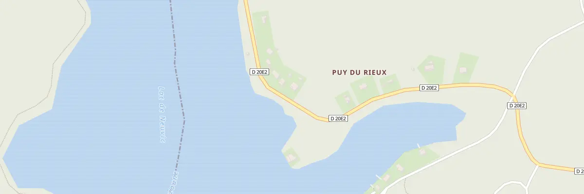 Plan du 14 Puy du Rieux à Liginiac