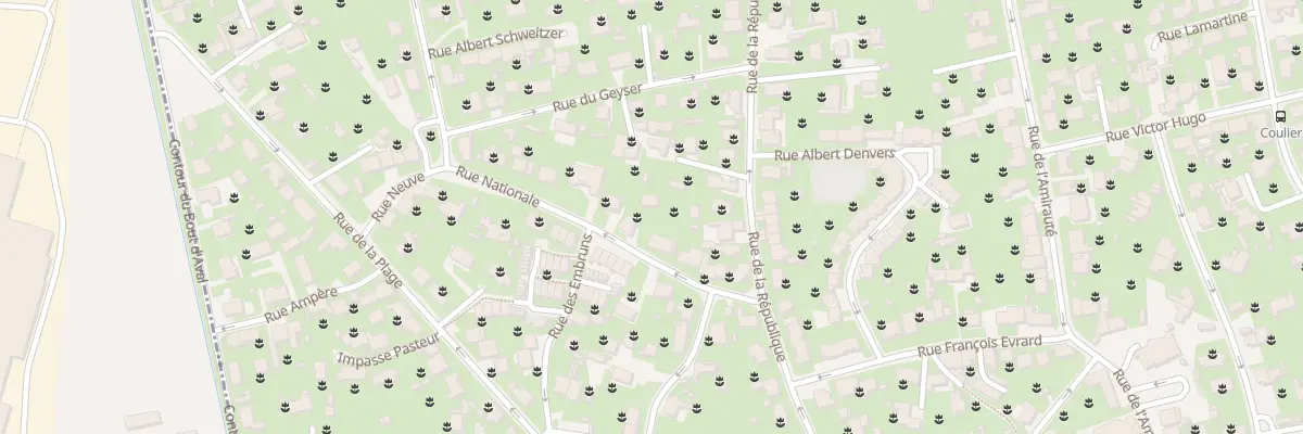 Plan du 10 Rue Nationale Fort Mardyck à Dunkerque