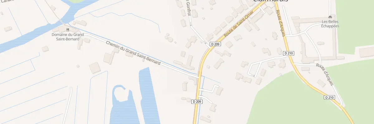 Plan du 34 Rte de St Omer à Clairmarais
