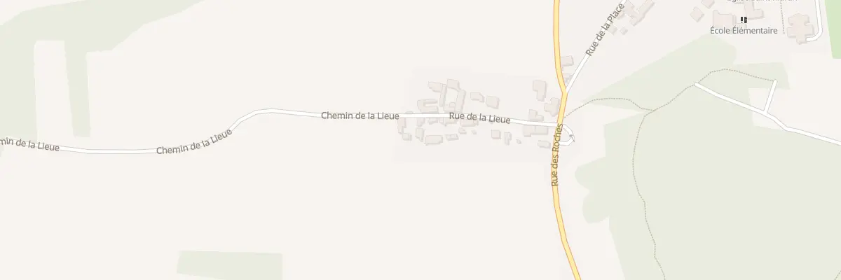Plan du 13 Rue de la Lieue à Valpuiseaux