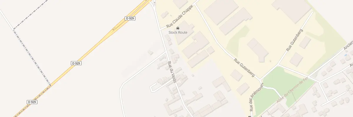 Plan de Ercuis Village à Ercuis