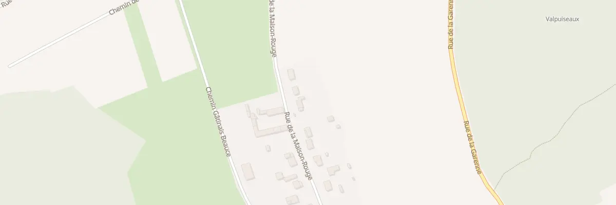 Plan du 13 Rue de la Maison Rouge à Valpuiseaux