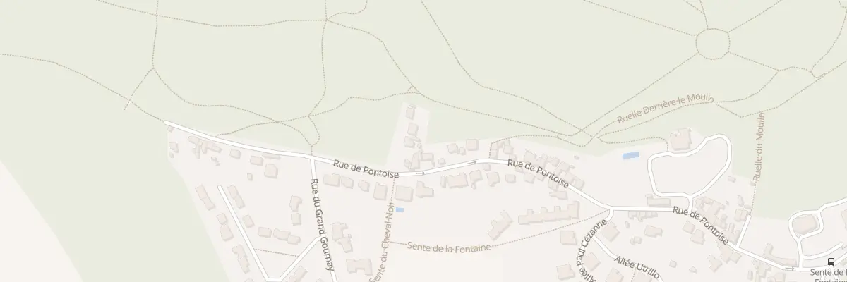 Plan du 62 Rue de Pontoise à Montsoult