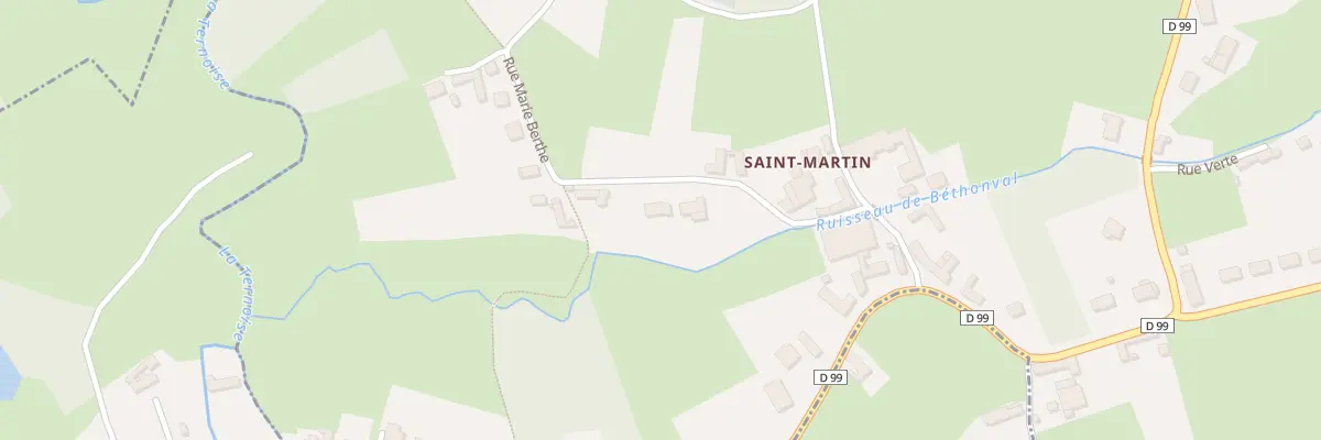 Plan du 3 Rue Marie-berthe à Hernicourt