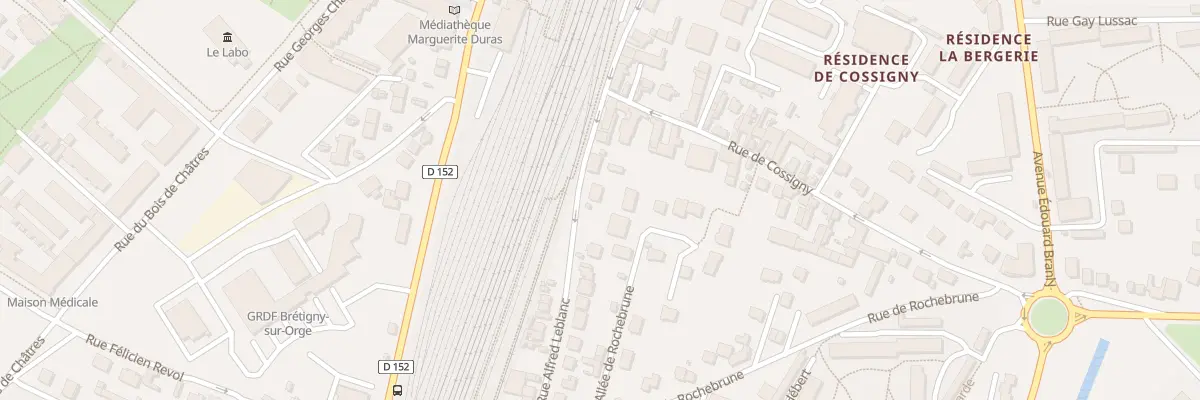 Plan du 43B Rue Alfred Leblanc à Brétigny-sur-Orge
