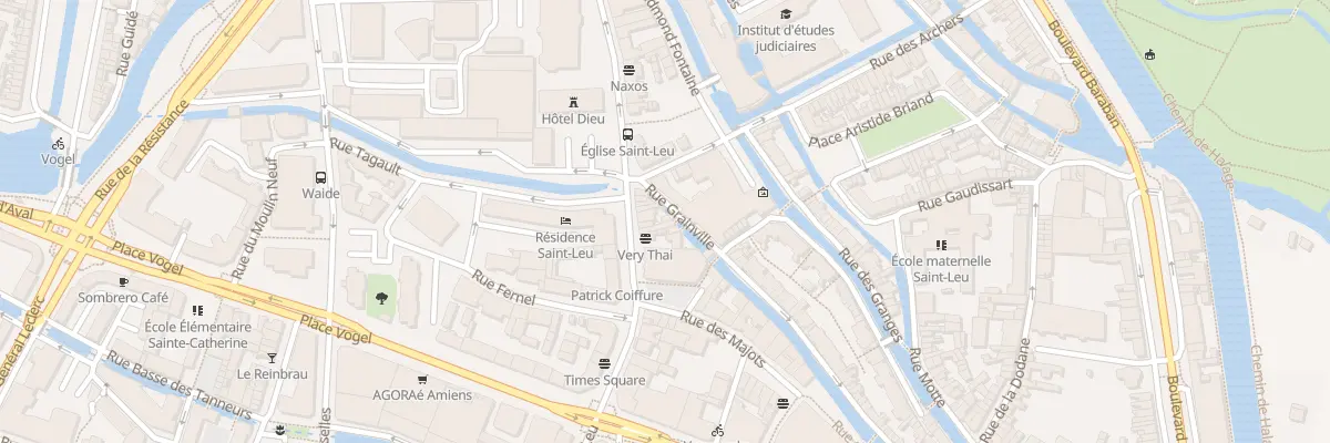Plan du 42 Rue Saint-Leu à Amiens
