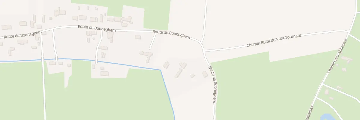 Plan du 94 Rte de Booneghem à Nieurlet