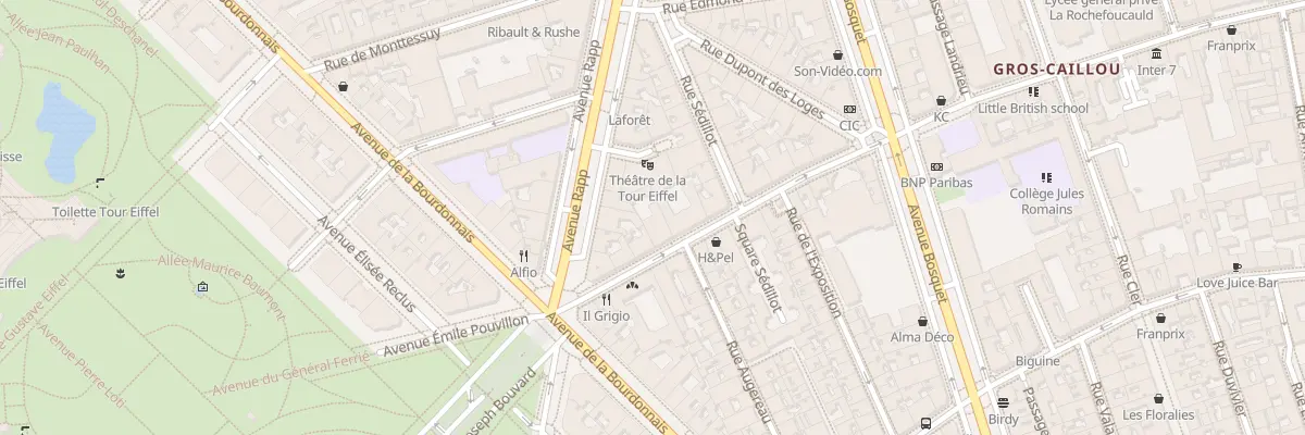 Plan du 118 Rue Saint-Dominique à Paris 7e Arrondissement