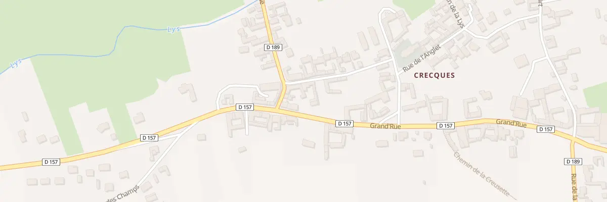 Plan du 2510 Rue Principale à Mametz