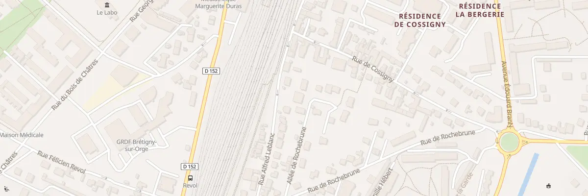 Plan du 45 Rue Alfred Leblanc à Brétigny-sur-Orge