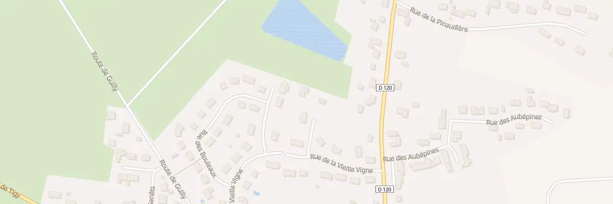 Plan du 2 Imp de la Vieille Vigne à Viglain