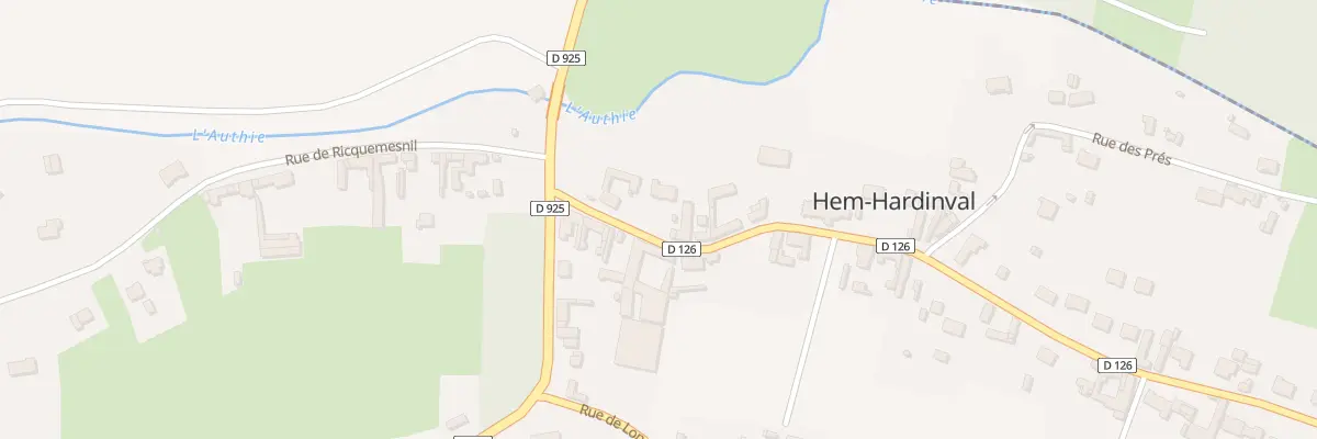 Plan du 67 Rue de l’église à Hem-Hardinval