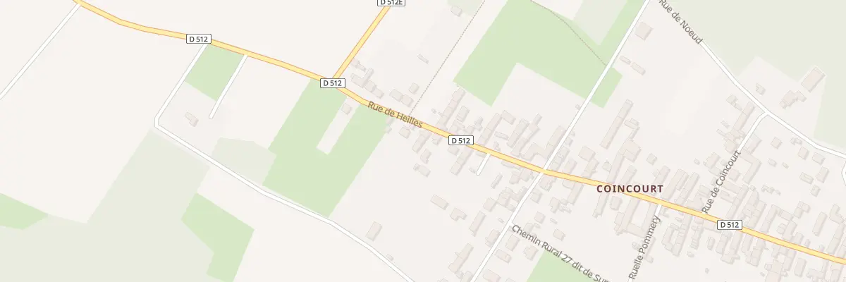 Plan du 125 Rue de Heilles à Mouy