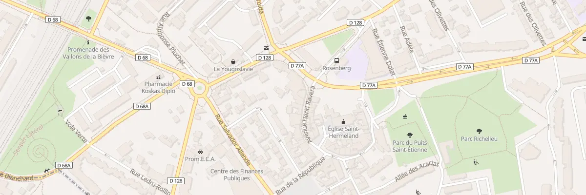 Plan du 17 Av Henri Ravera à Bagneux