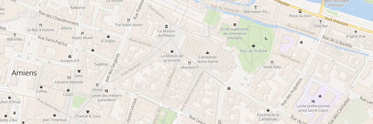 Plan du 4 Rue Cormont à Amiens