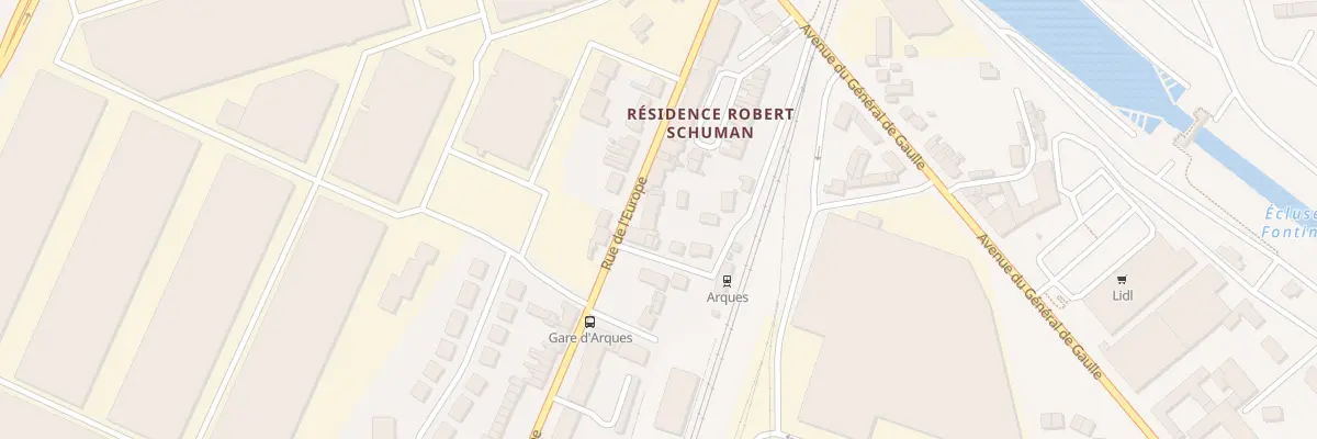 Plan du 5C Rue de l’Europe à Arques