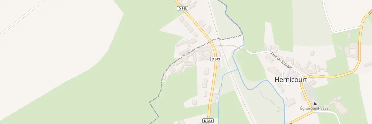 Plan du 1 Rue du Fond Thorel à Wavrans-sur-Ternoise