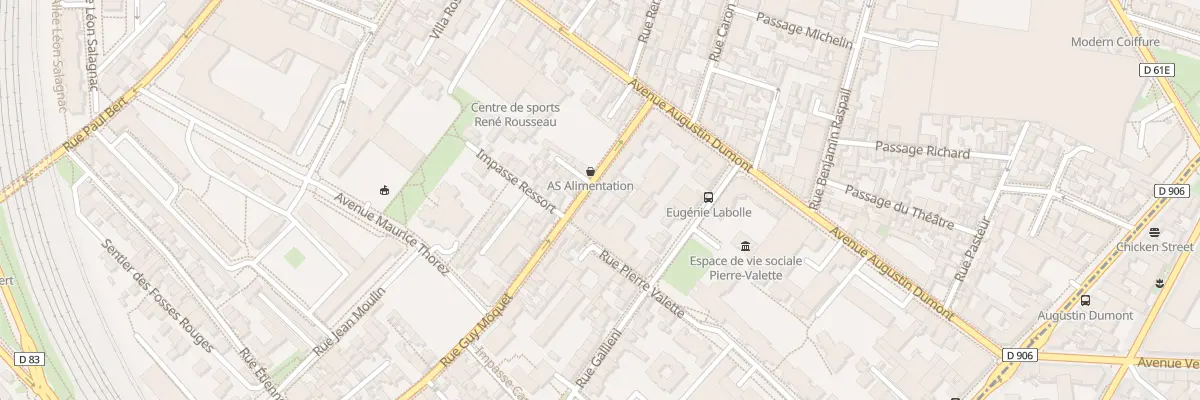 Plan du 7 Rue Guy Moquet à Malakoff