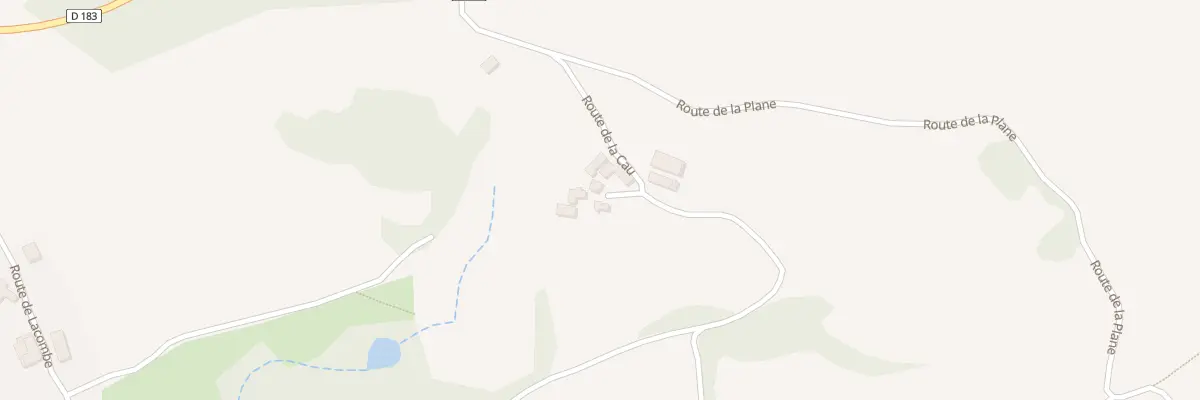 Plan du 5149 La Cau à Almont-les-Junies