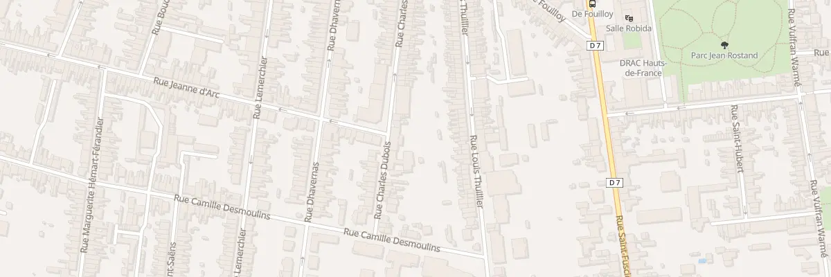Plan du 149 Rue Charles Dubois à Amiens