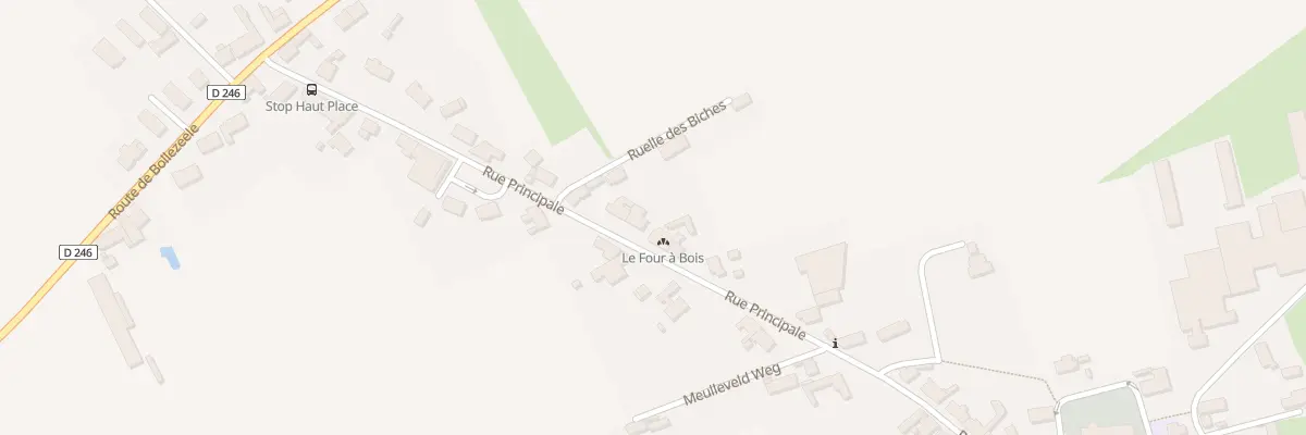 Plan du 52 Rue Principale à Volckerinckhove