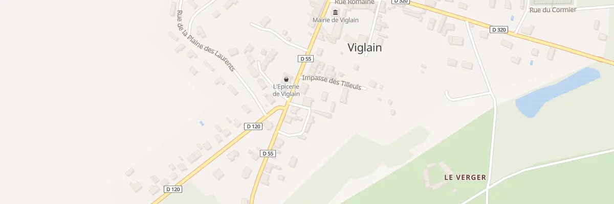 Plan du 13B Rte de Villemurlin à Viglain