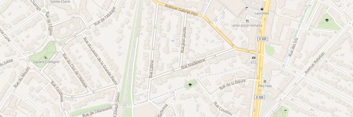 Plan du 18 Rue Jean Jaurès à Antony