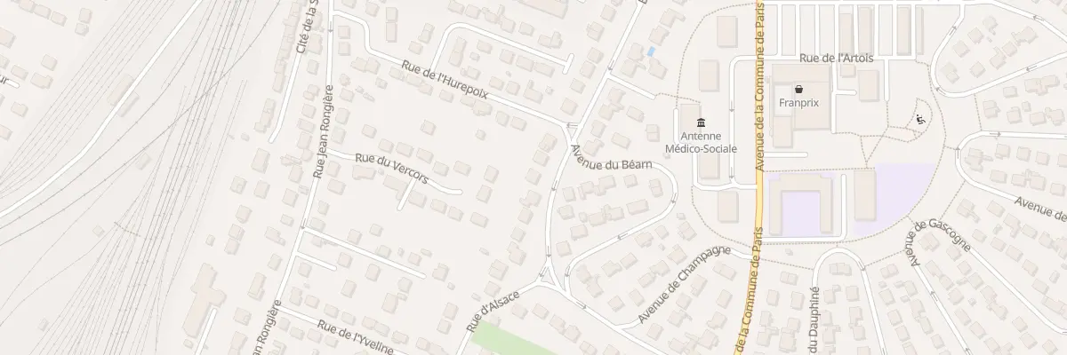 Plan du 36 Bd de France à Brétigny-sur-Orge
