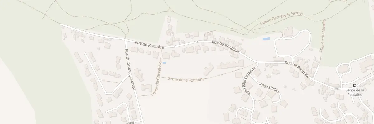 Plan du 57 Rue de Pontoise à Montsoult